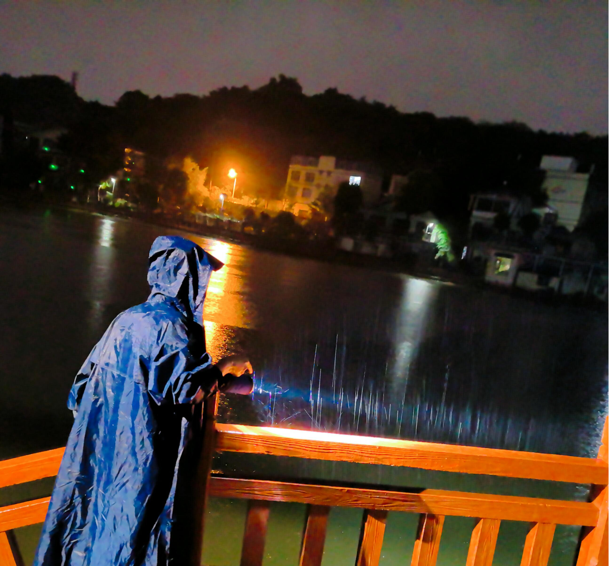 抓实雨天巡库工作 筑牢水库防汛屏障